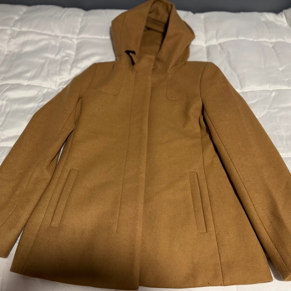 Aritzia Babaton women wool coat Camel color size S - Picture 1 of 6